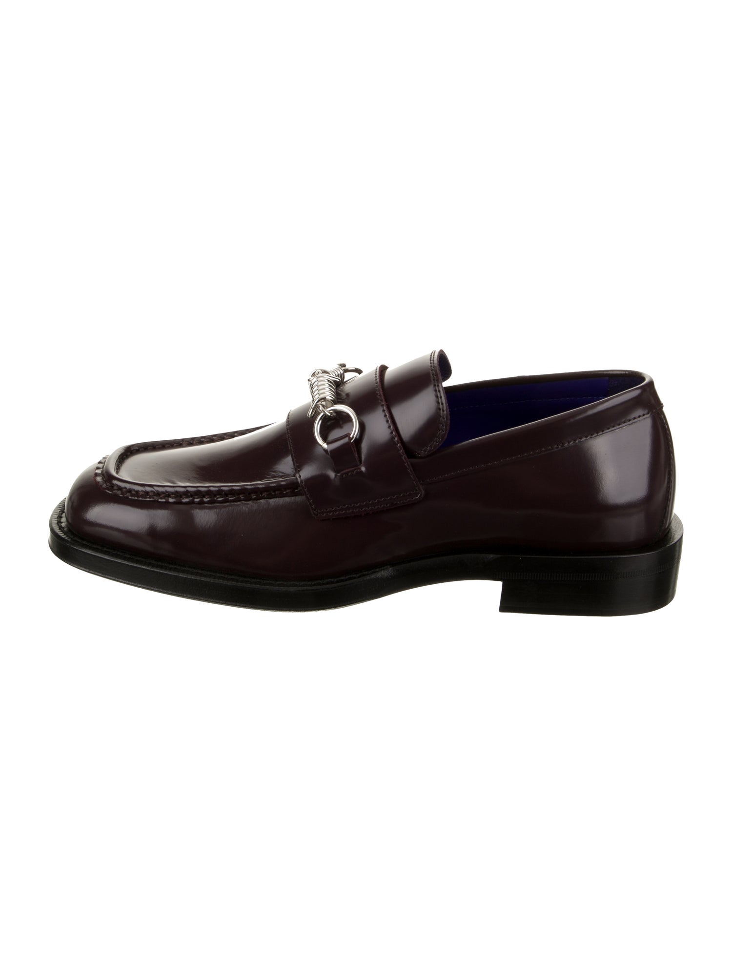 Burberry Leather Dress Loafers w/ Tags