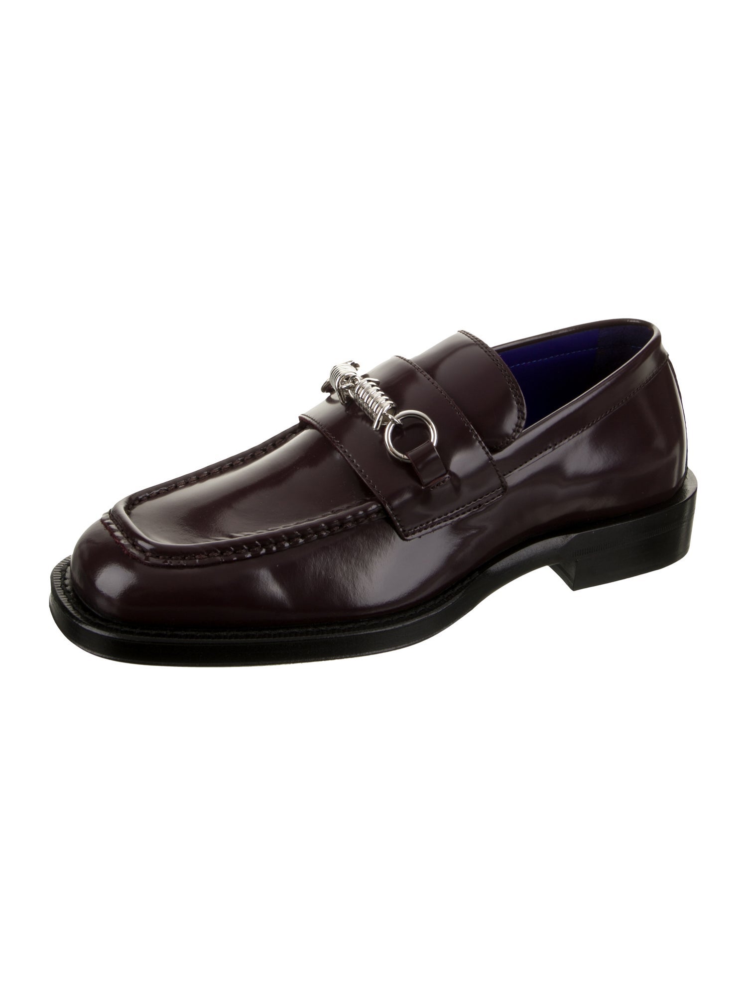 Burberry Leather Dress Loafers w/ Tags
