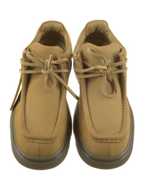 Burberry Nubuck Lace-Up Boots