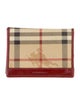 Burberry House Check Pattern Wallet