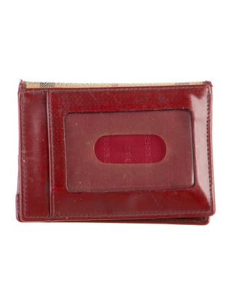 Burberry House Check Pattern Wallet