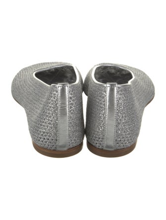 Burberry Mesh Embroidered Accent Flats