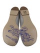 Burberry Mesh Embroidered Accent Flats