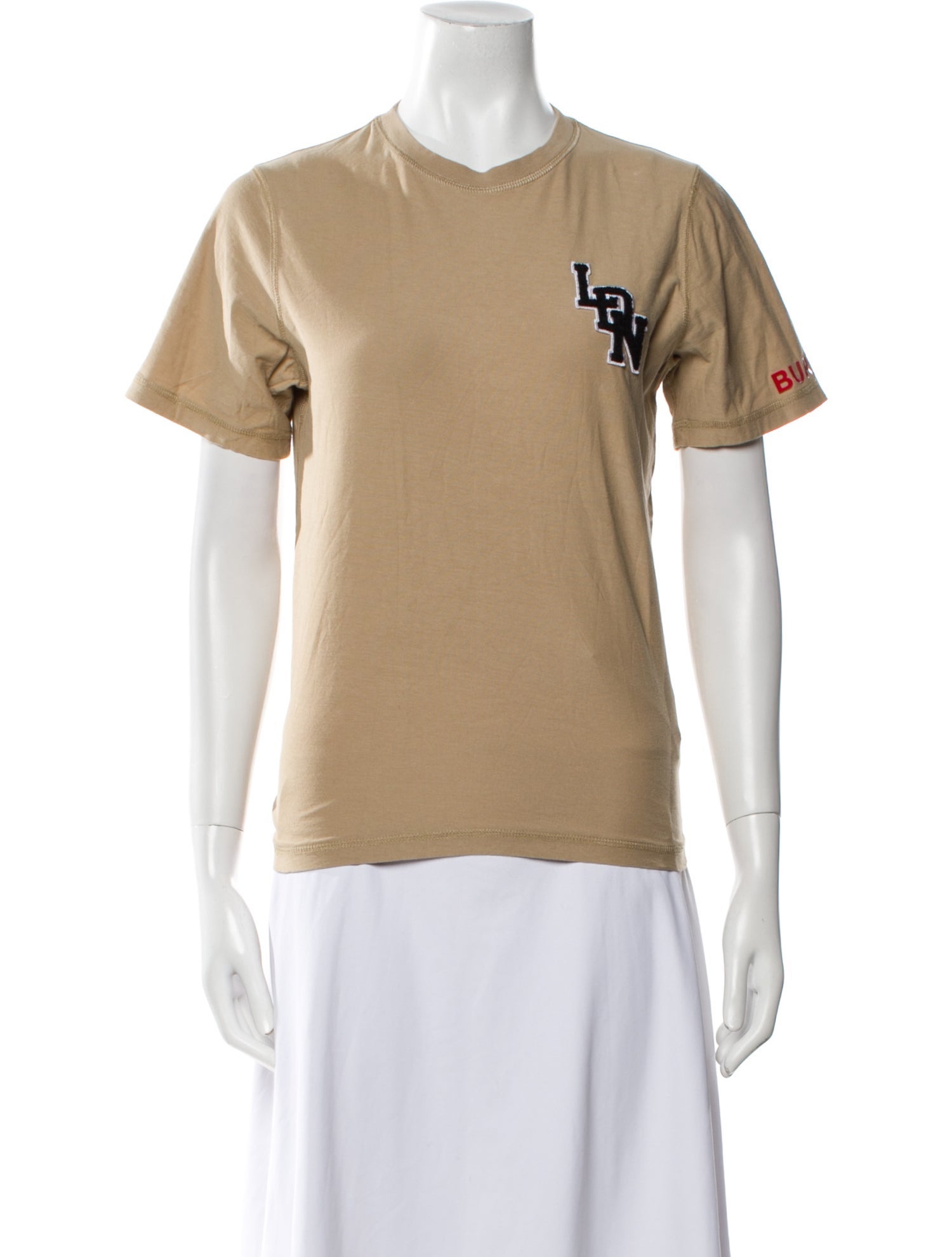 Burberry Graphic Print Crew Neck T-Shirt