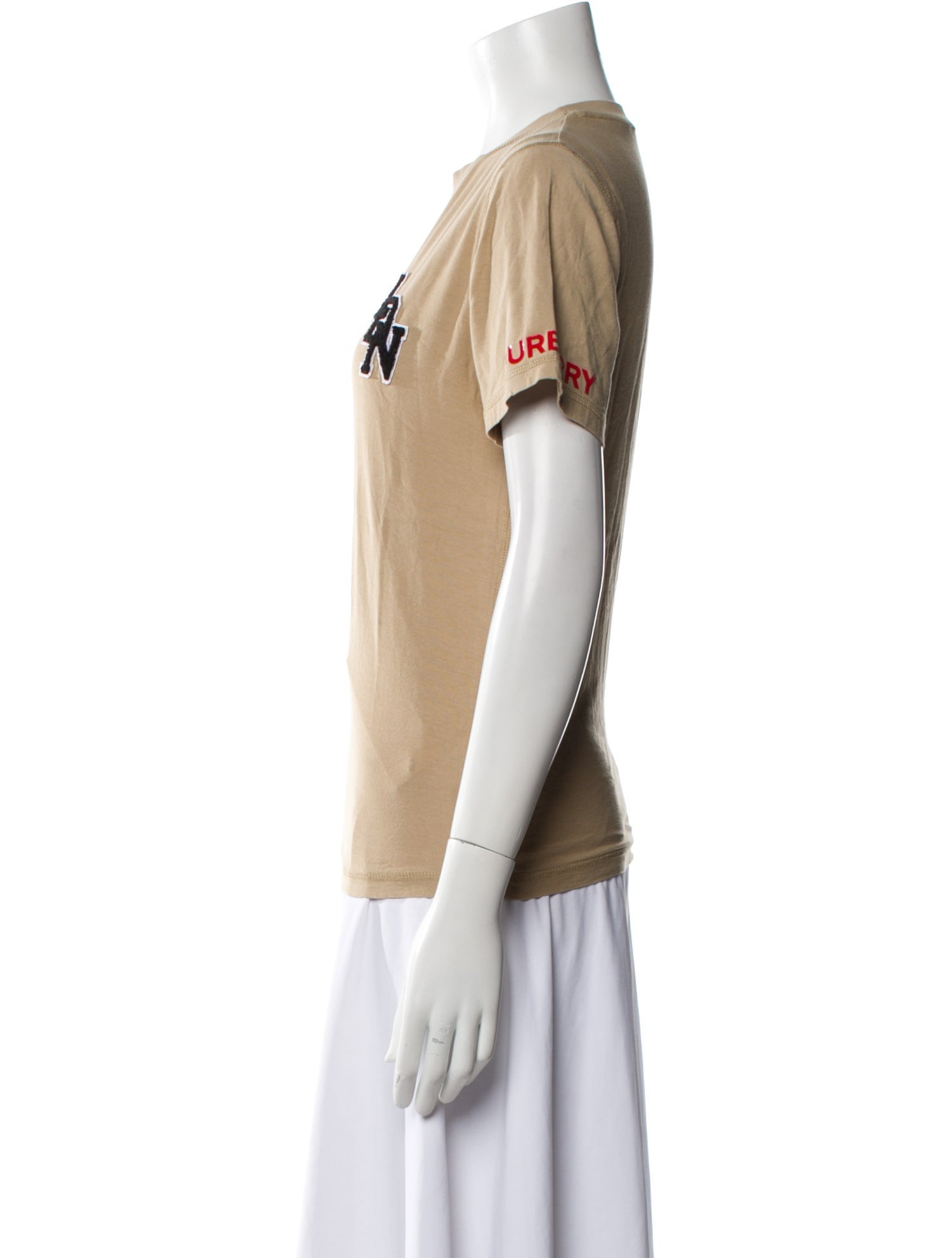 Burberry Graphic Print Crew Neck T-Shirt