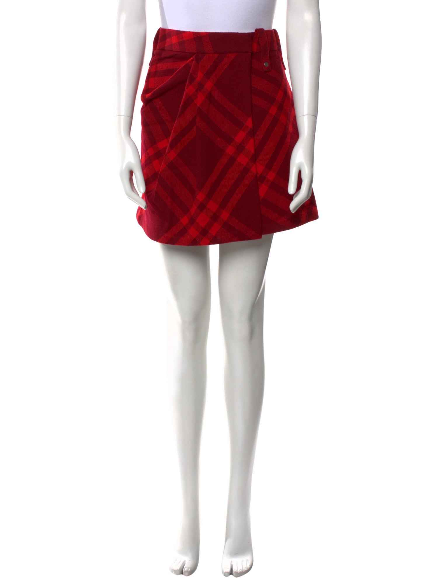 Burberry Wool Mini Skirt w/ Tags