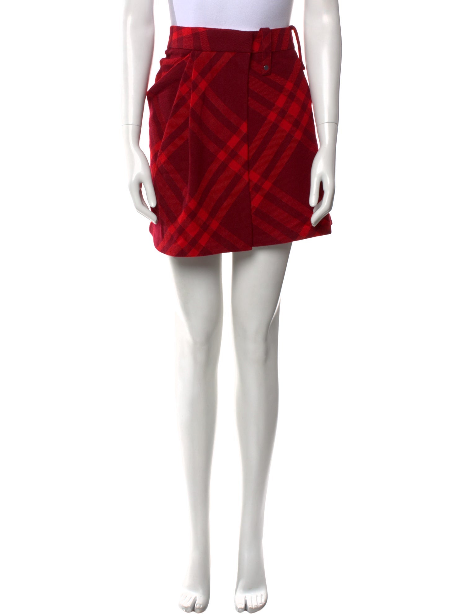 Burberry Wool Mini Skirt w/ Tags