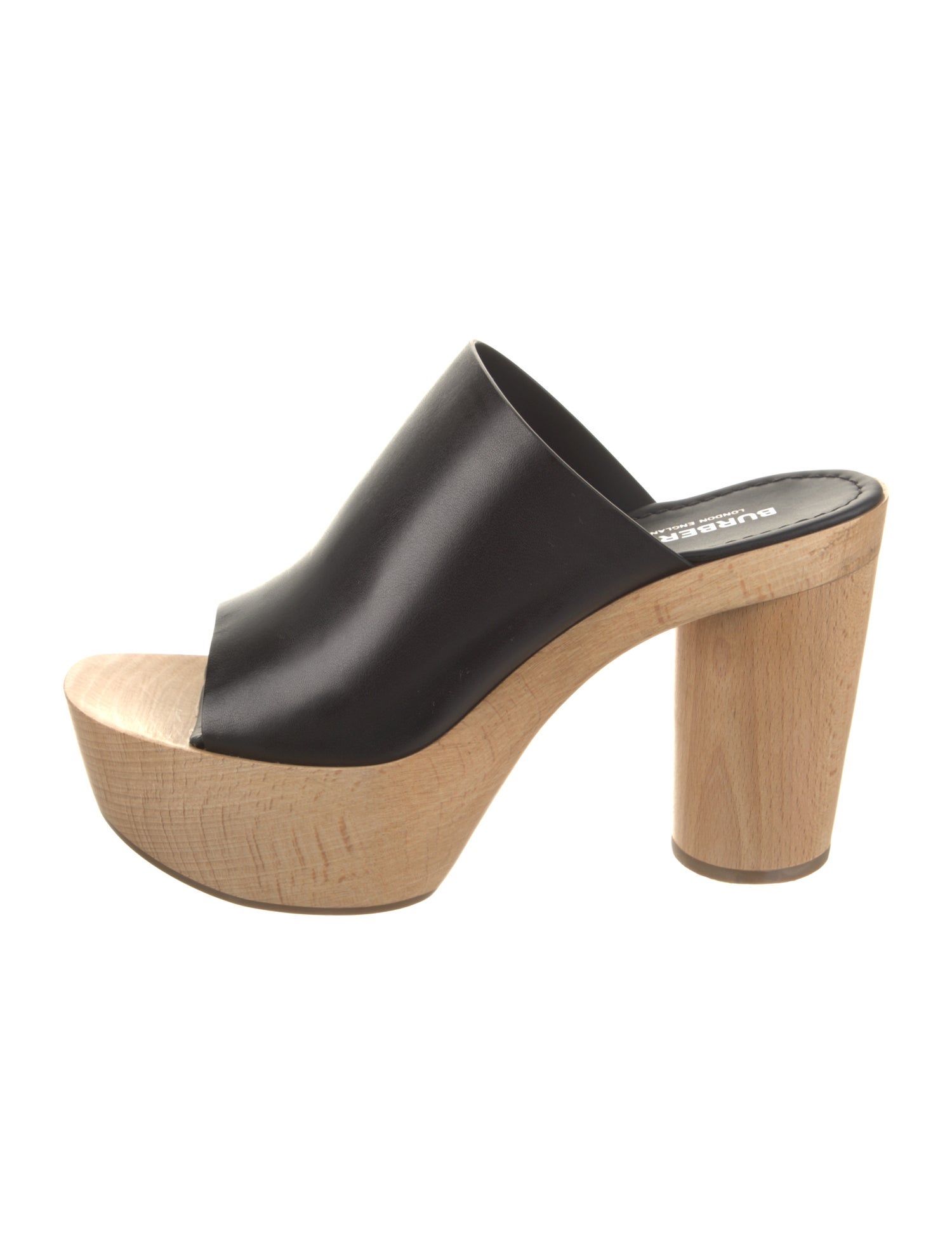 Burberry Leather Slides