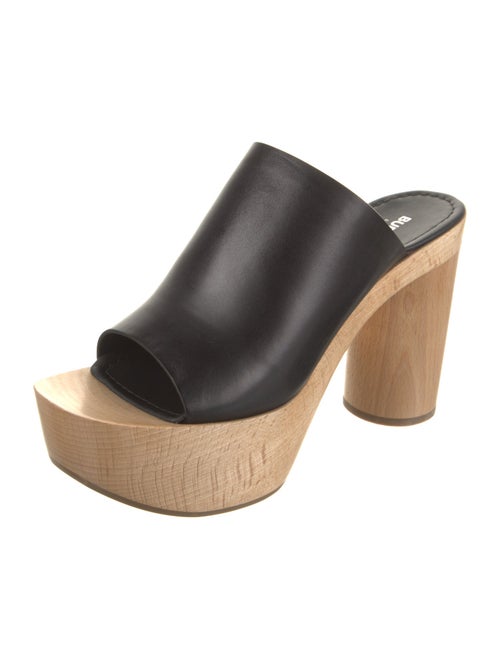 Burberry Leather Slides