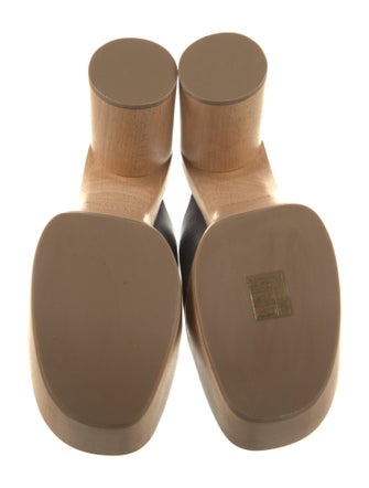 Burberry Leather Slides