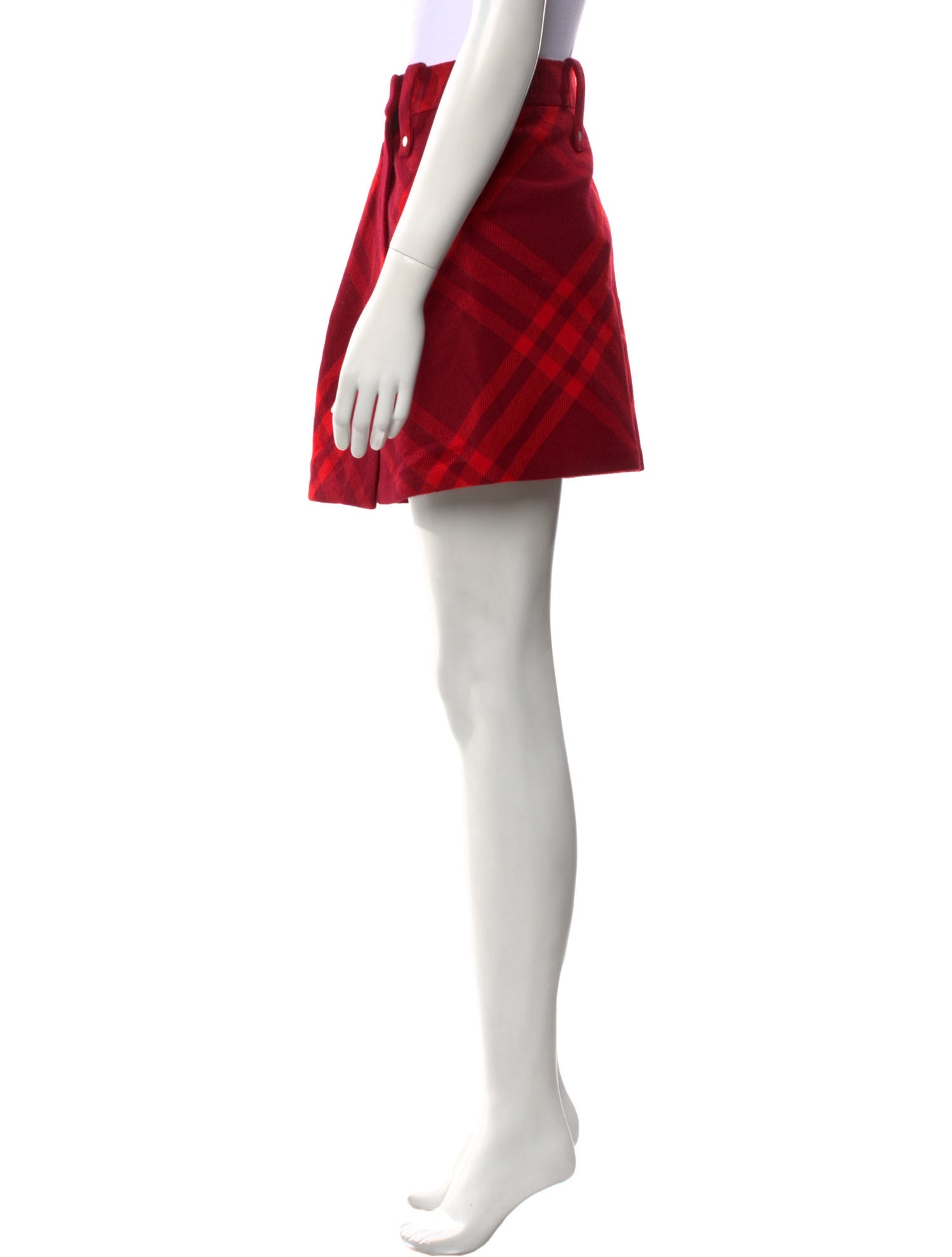 Burberry Wool Mini Skirt w/ Tags