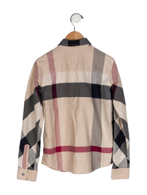 Burberry Button Up Long Sleeved Shirt