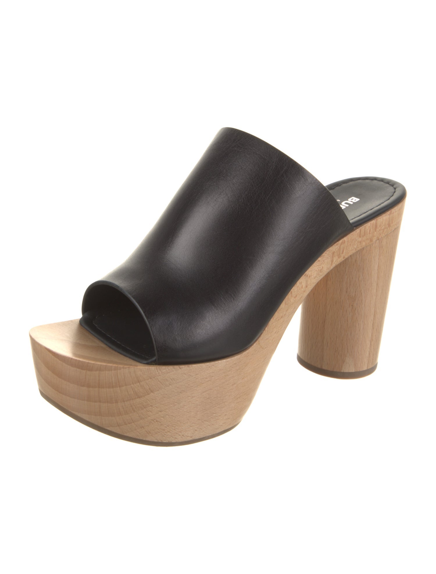 Burberry Leather Slides