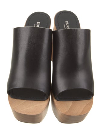 Burberry Leather Slides