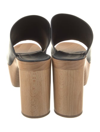 Burberry Leather Slides