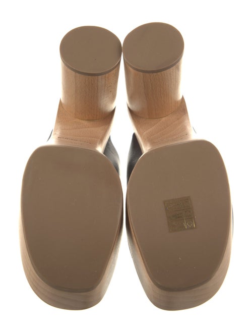 Burberry Leather Slides