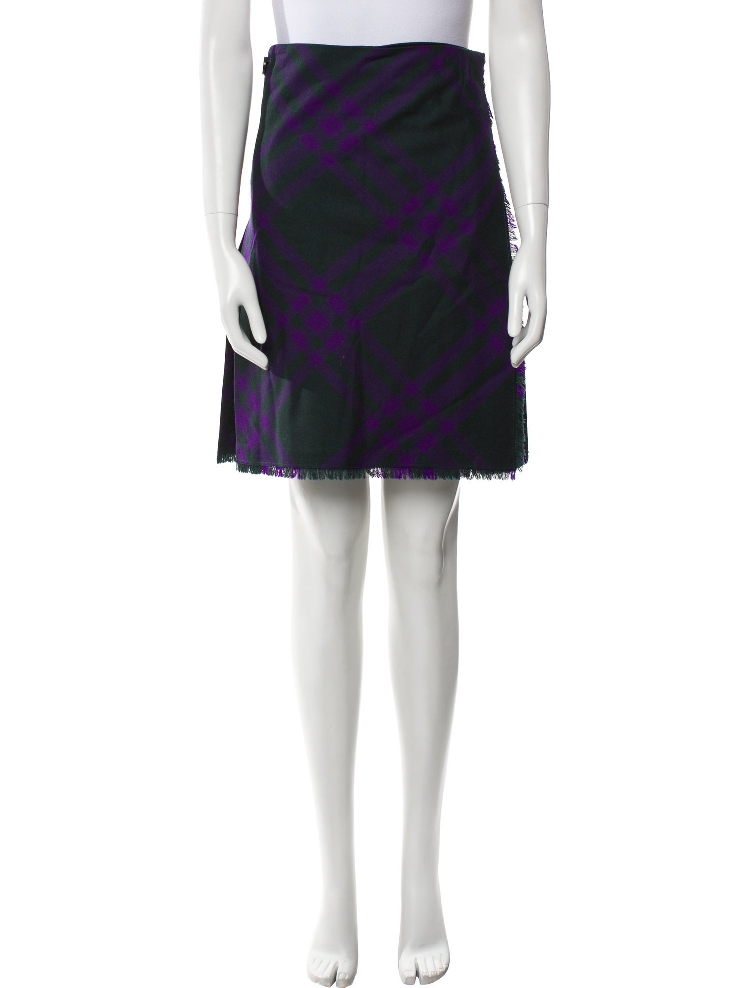 Burberry Wool Knee-Length Skirt w/ Tags