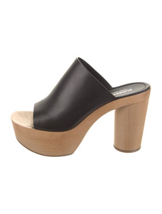 Burberry Leather Slides