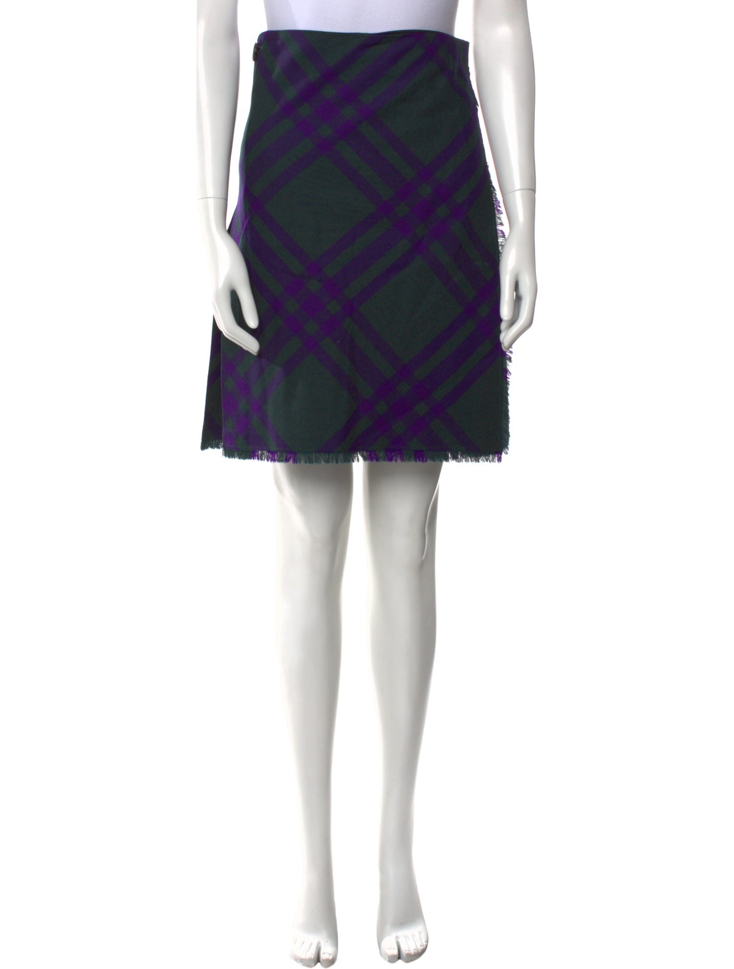 Burberry Wool Knee-Length Skirt w/ Tags