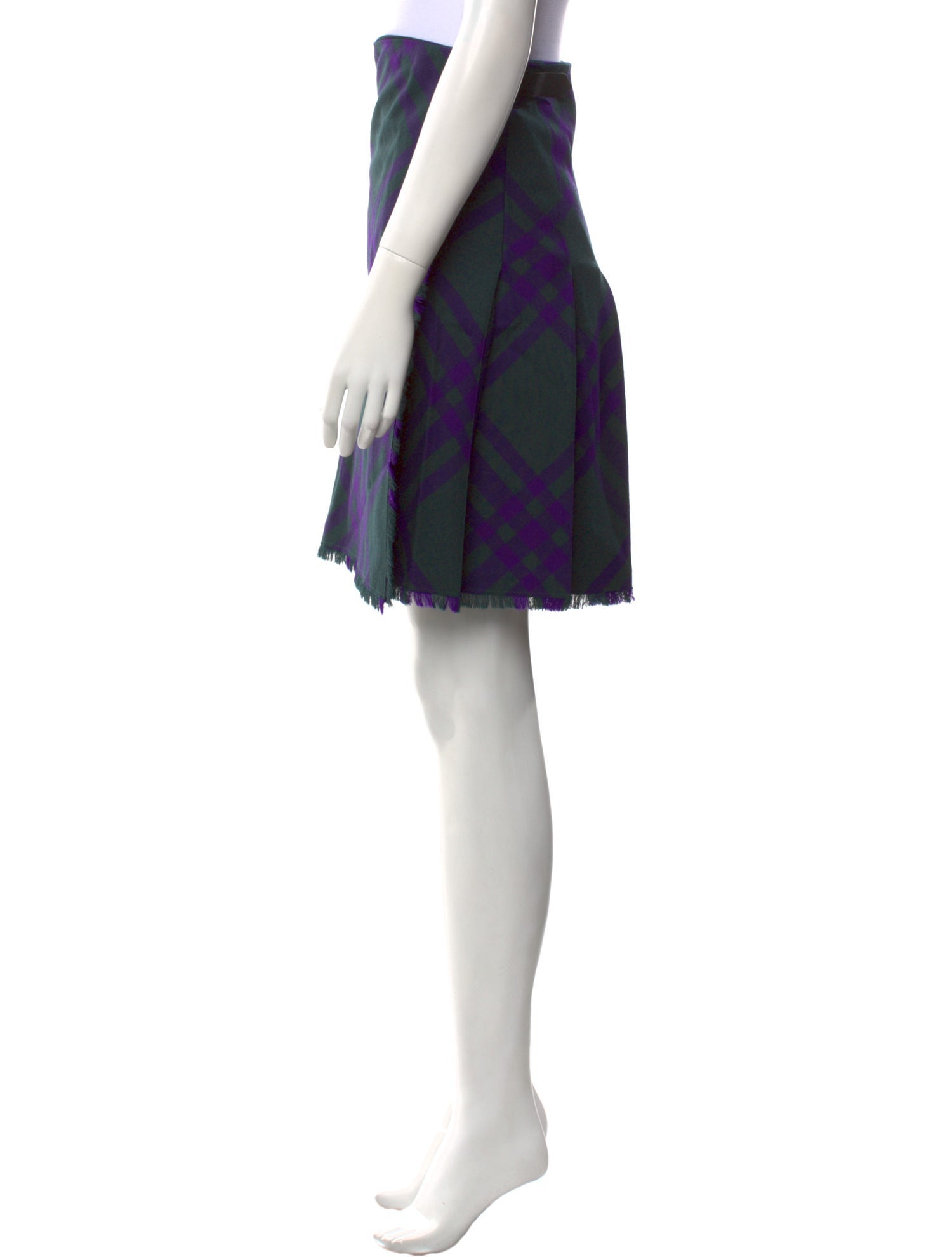 Burberry Wool Knee-Length Skirt w/ Tags