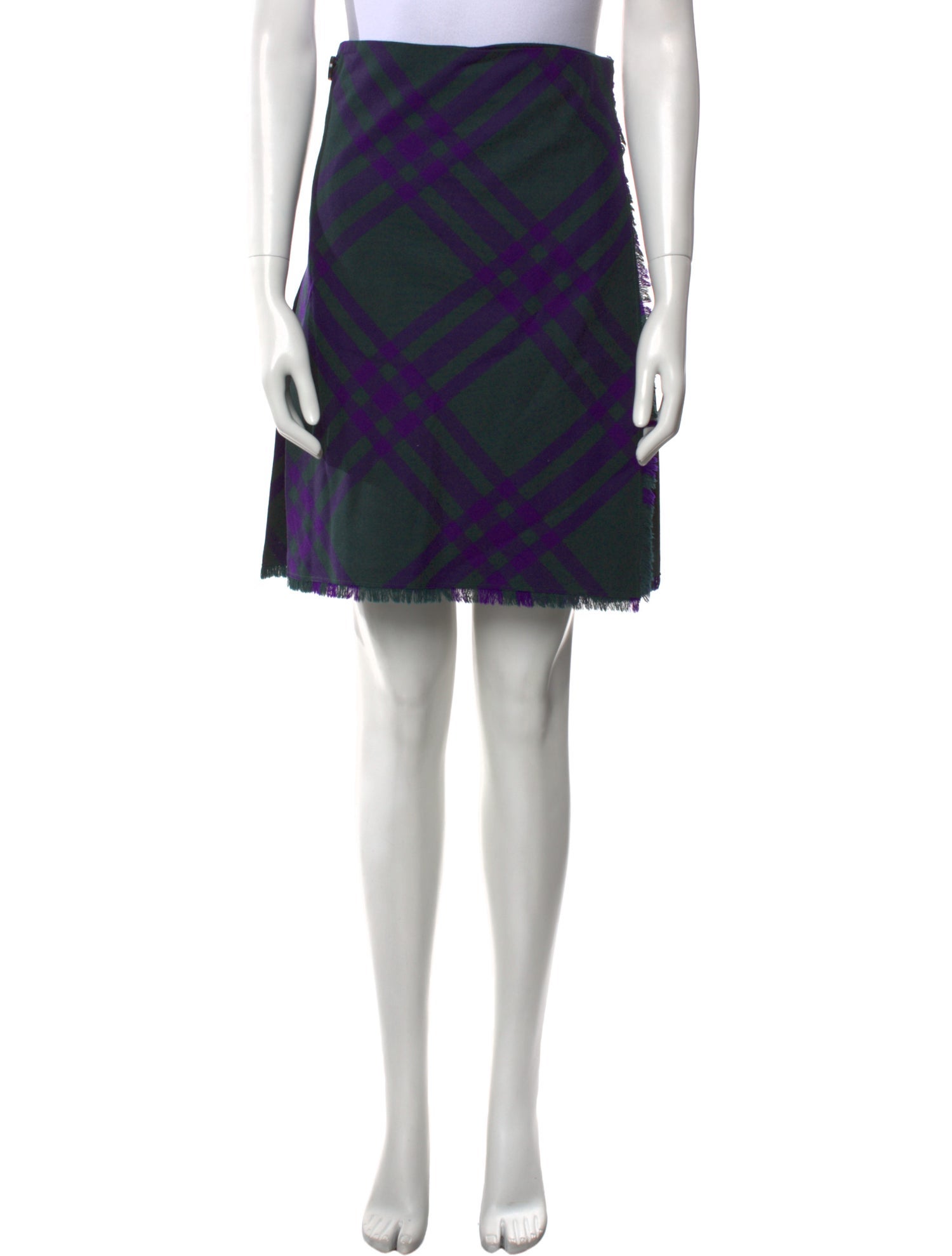 Burberry Wool Knee-Length Skirt w/ Tags