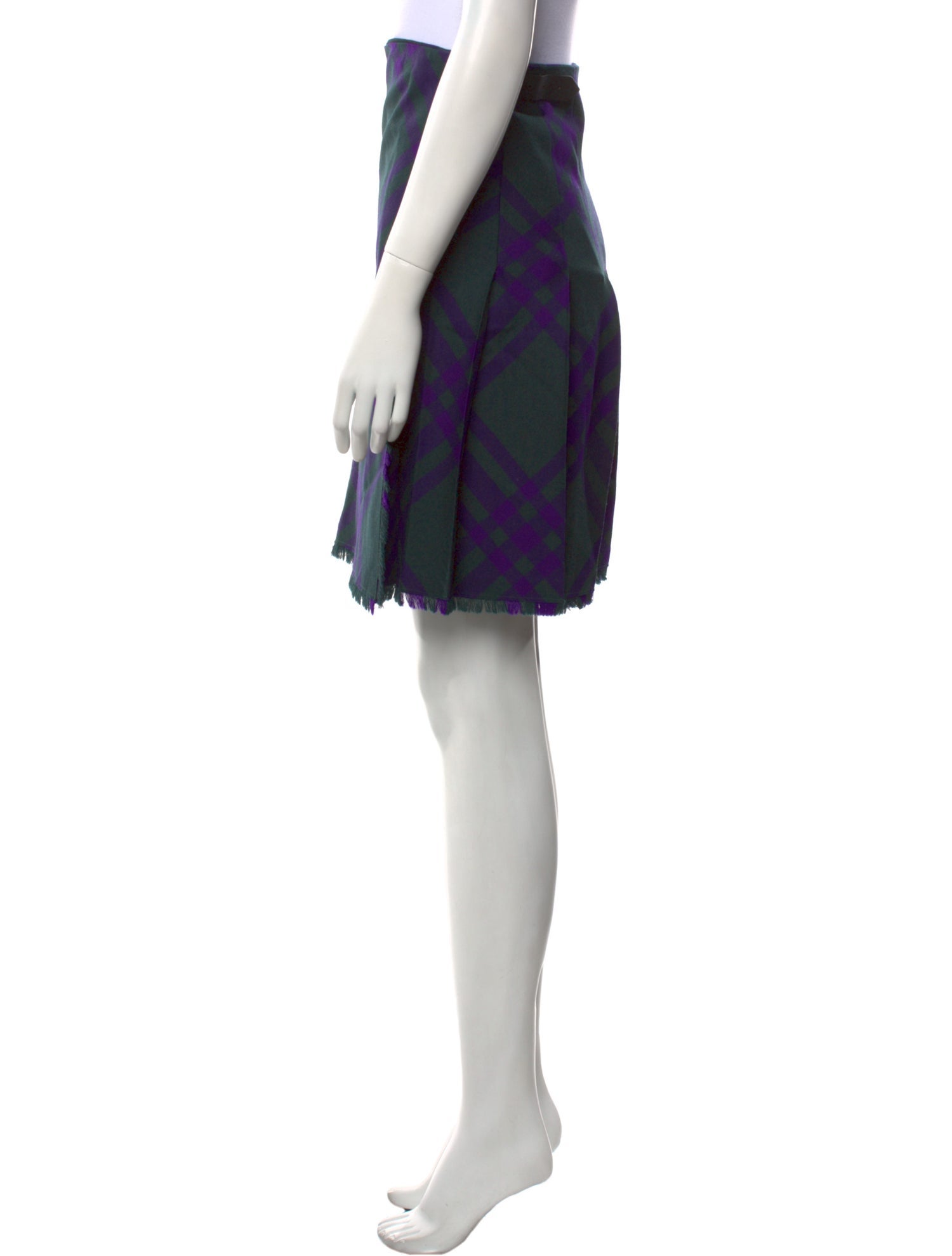 Burberry Wool Knee-Length Skirt w/ Tags