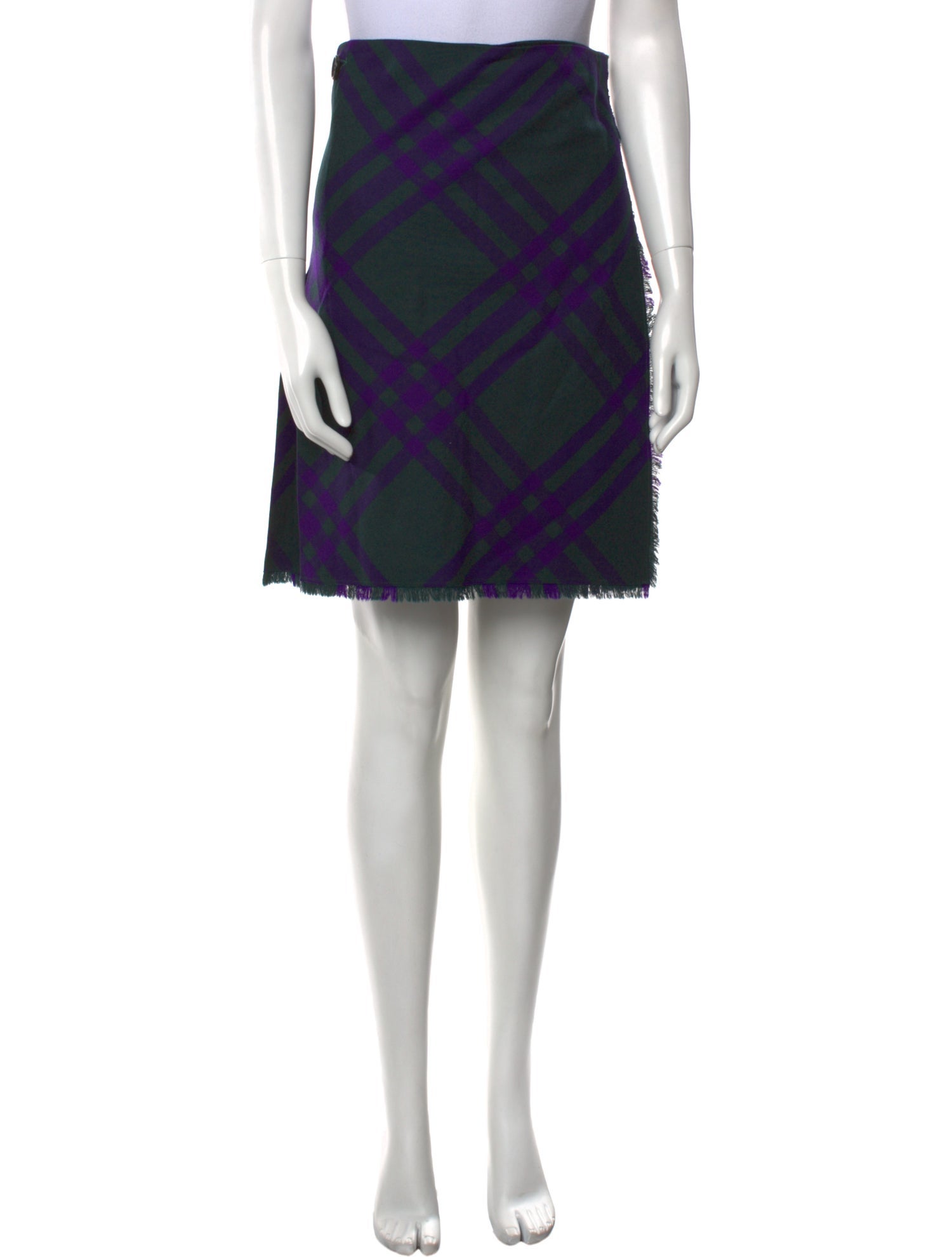 Burberry Wool Knee-Length Skirt w/ Tags