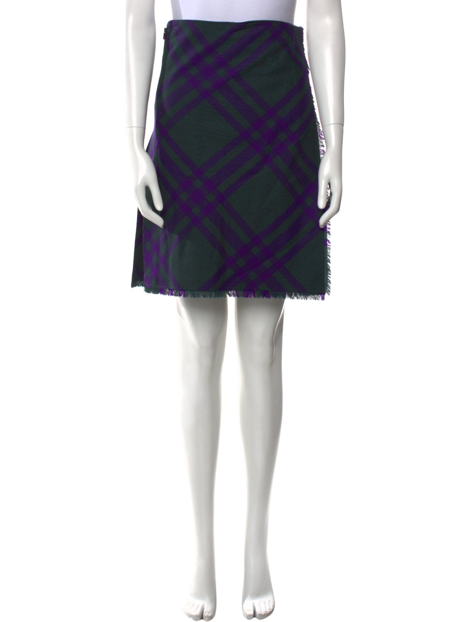 Burberry Wool Knee-Length Skirt w/ Tags