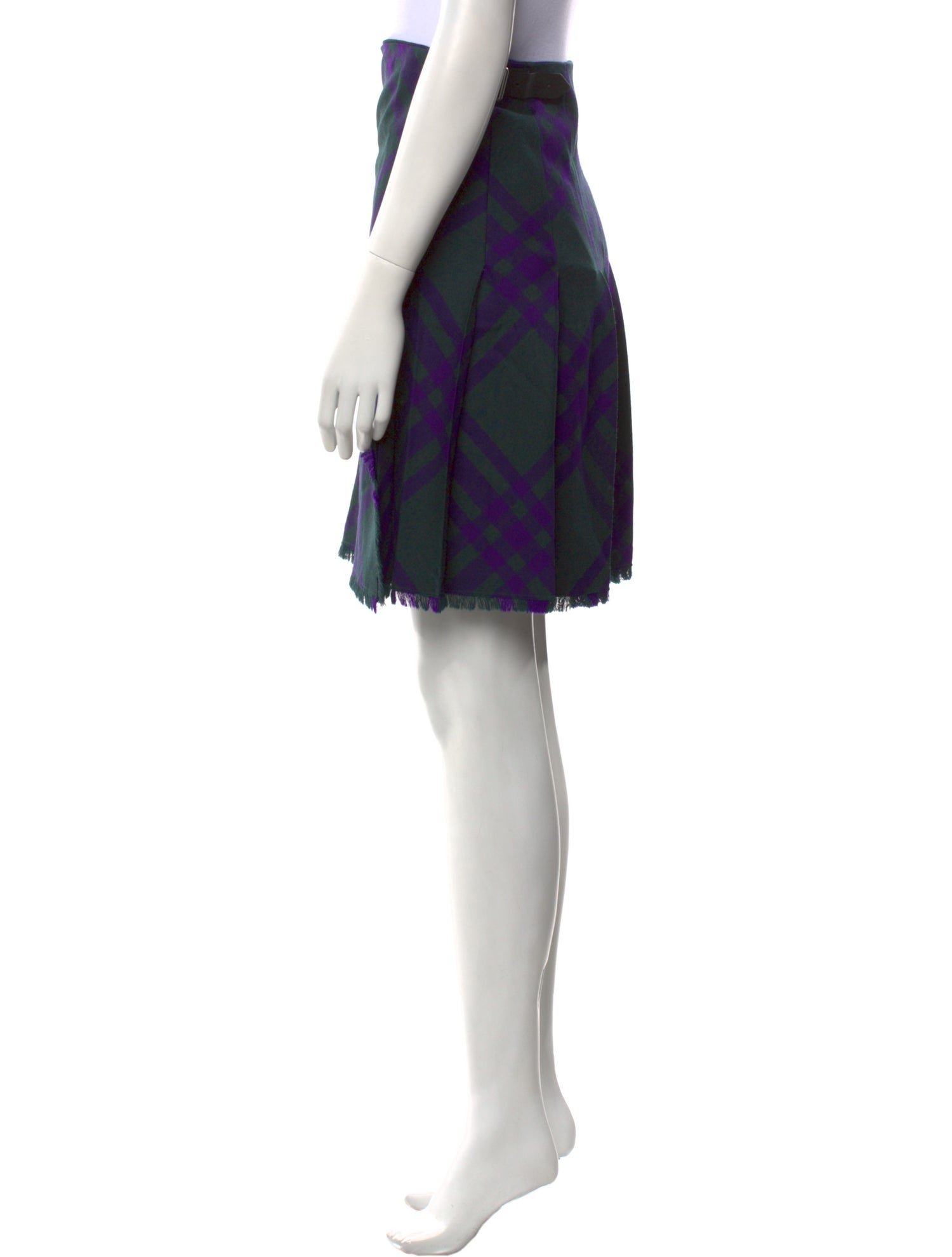 Burberry Wool Knee-Length Skirt w/ Tags