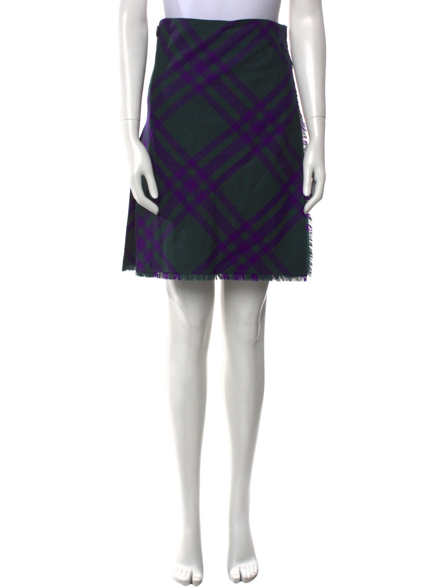 Burberry Wool Knee-Length Skirt w/ Tags