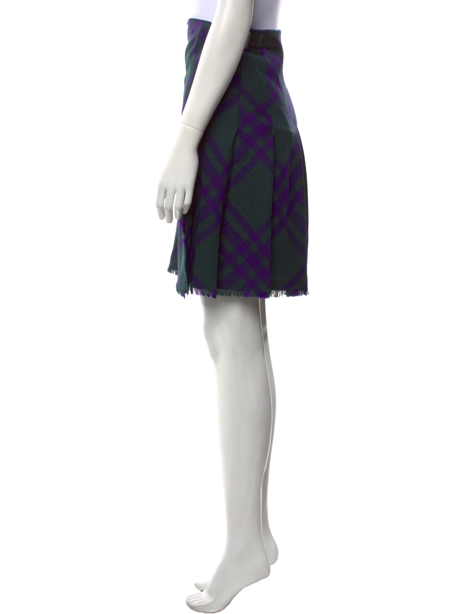 Burberry Wool Knee-Length Skirt w/ Tags