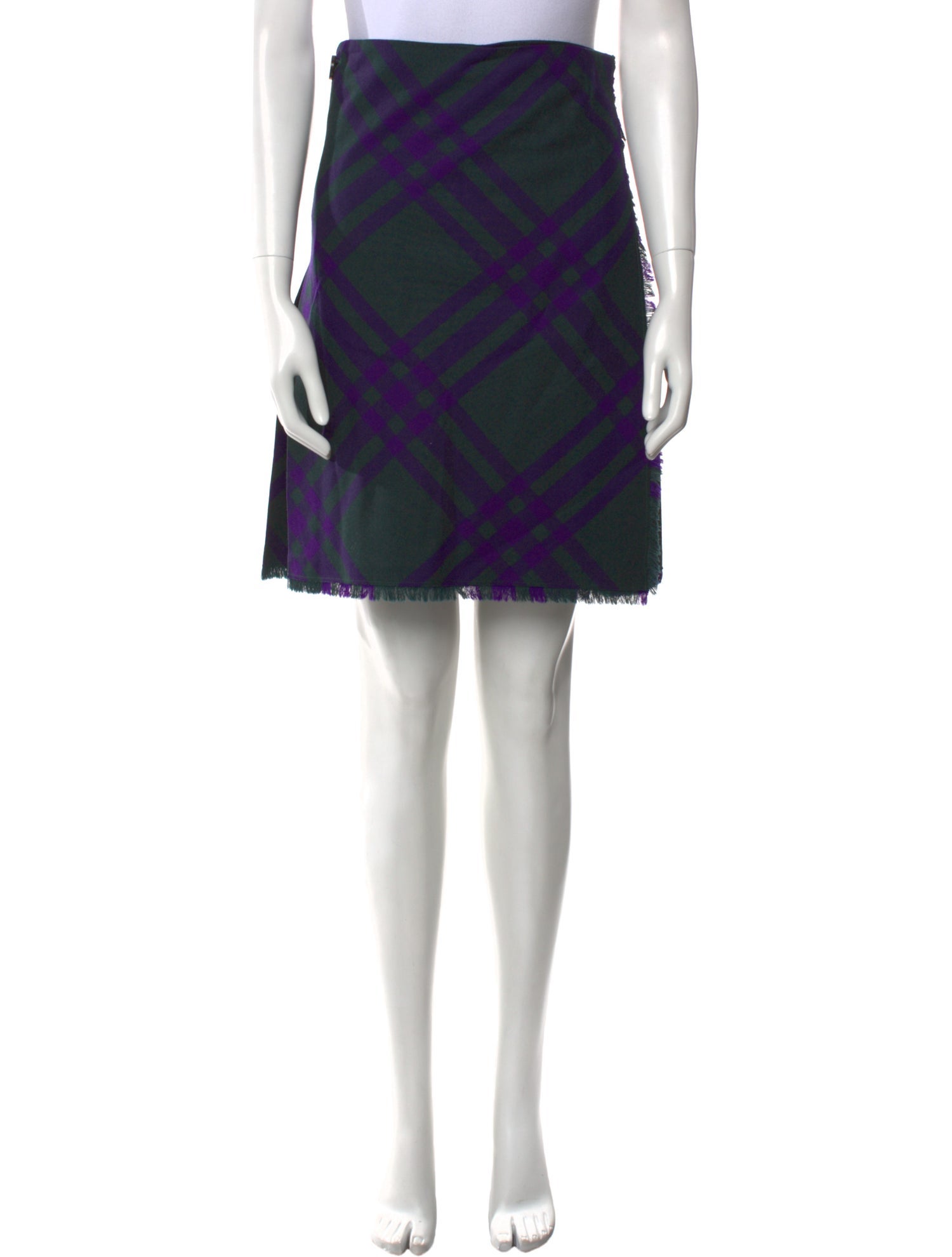 Burberry Wool Knee-Length Skirt w/ Tags