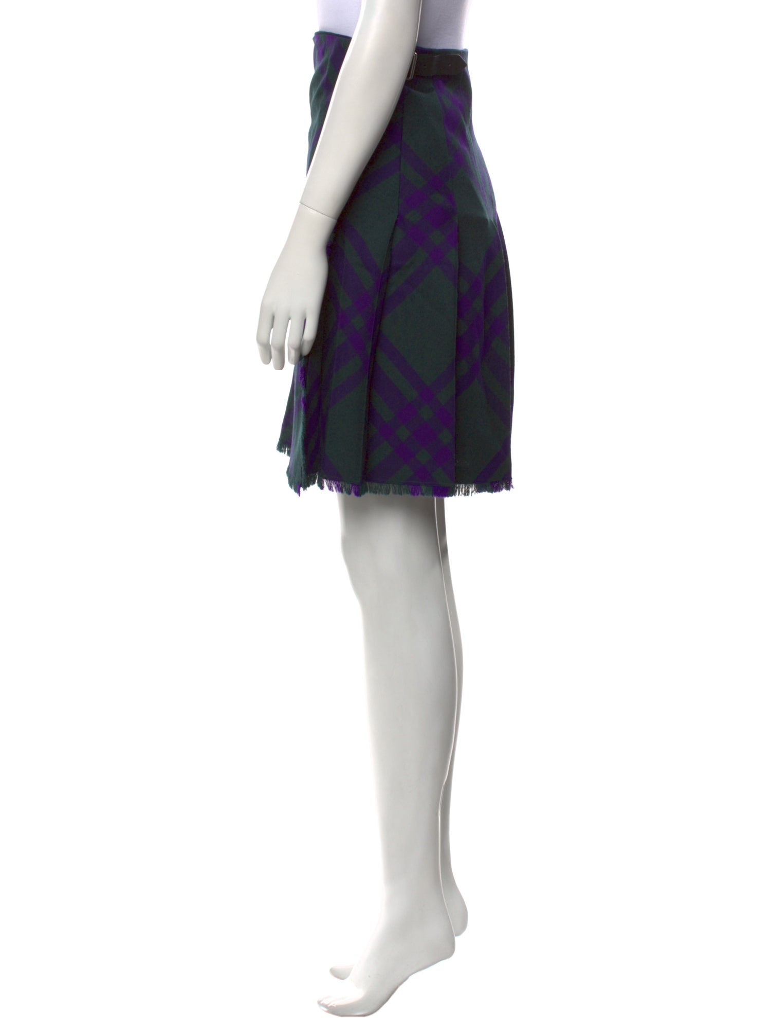 Burberry Wool Knee-Length Skirt w/ Tags