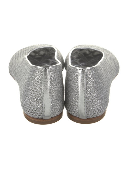 Burberry Mesh Embroidered Accent Flats