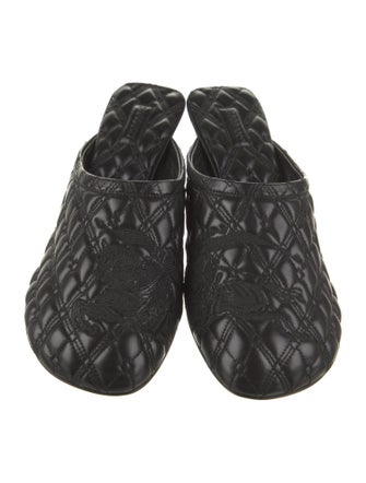 Burberry Leather Mules