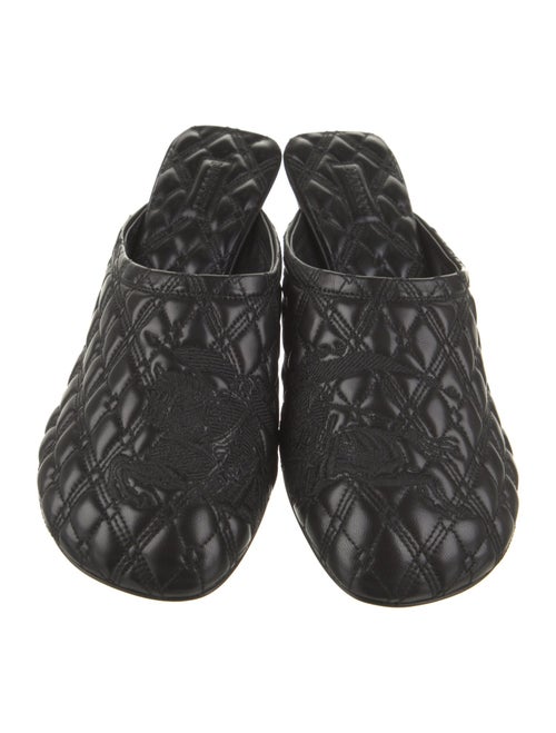 Burberry Leather Mules