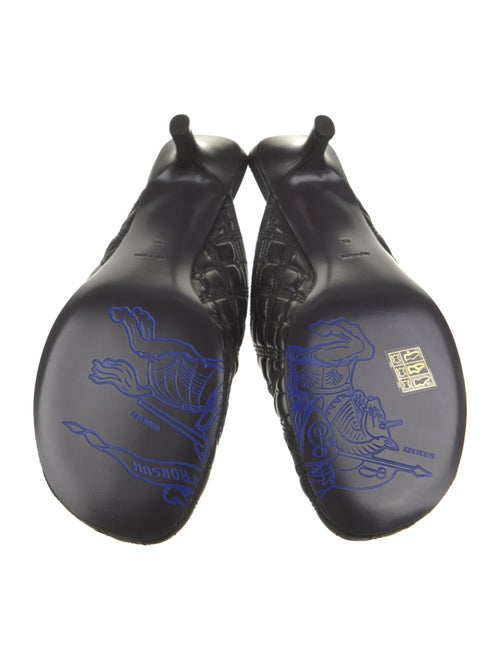 Burberry Leather Mules