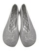 Burberry Mesh Embroidered Accent Flats