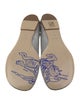 Burberry Mesh Embroidered Accent Flats