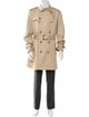 Burberry House Check Pattern Trench Coat
