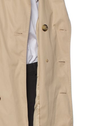 Burberry House Check Pattern Trench Coat
