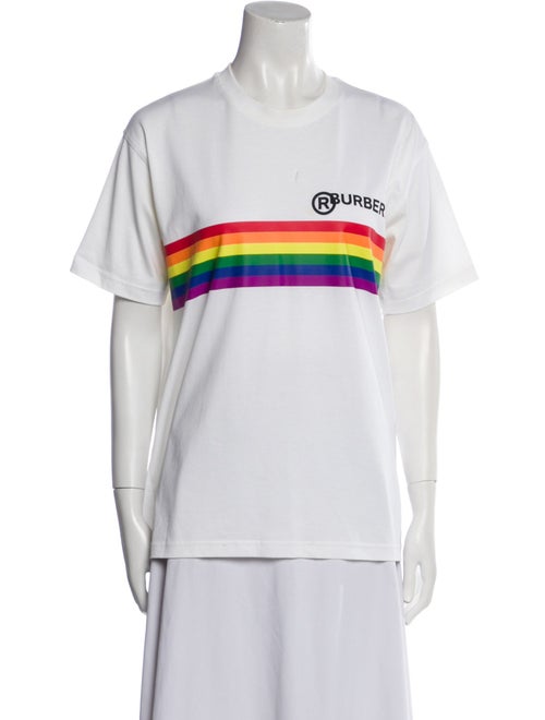 Burberry Graphic Print Crew Neck T-Shirt