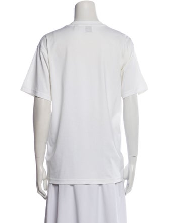 Burberry Graphic Print Crew Neck T-Shirt