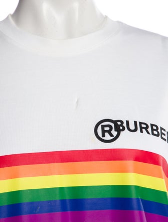 Burberry Graphic Print Crew Neck T-Shirt