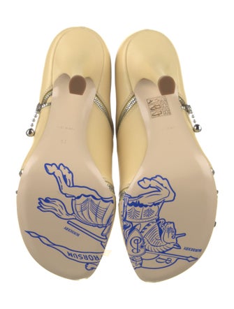 Burberry Leather Boots