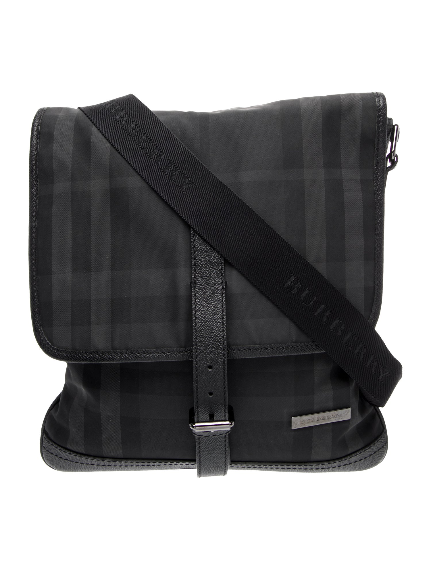 Burberry Smoked Check Messenger Bag