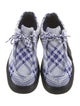 Burberry Rubber Plaid Print Derby Shoes