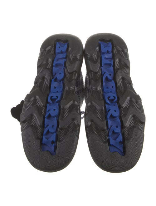 Burberry Rubber Plaid Print Derby Shoes