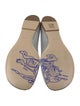 Burberry Embroidered Accent Flats