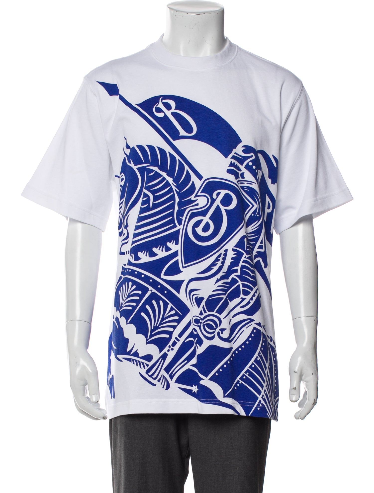 Burberry Graphic Print Crew Neck T-Shirt w/ Tags